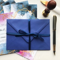 Modrá Iris - Obálky a pečetě