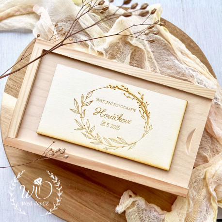 Krabička na fotografie + flash